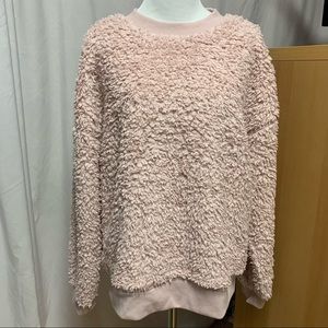 Pink Fluffy Sweater